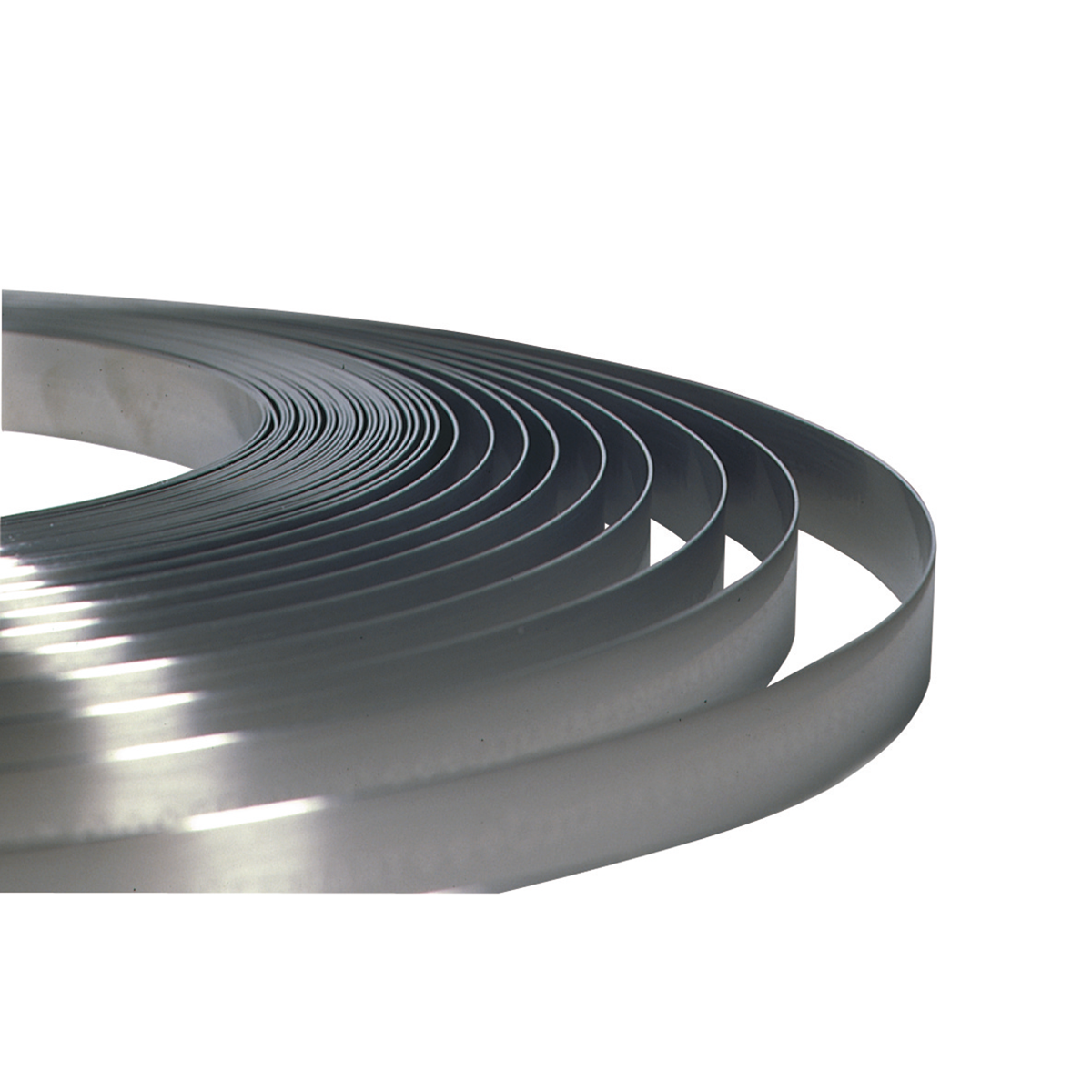 Bandimex endeløse spændebånd i rustfrit/syrefast stål.