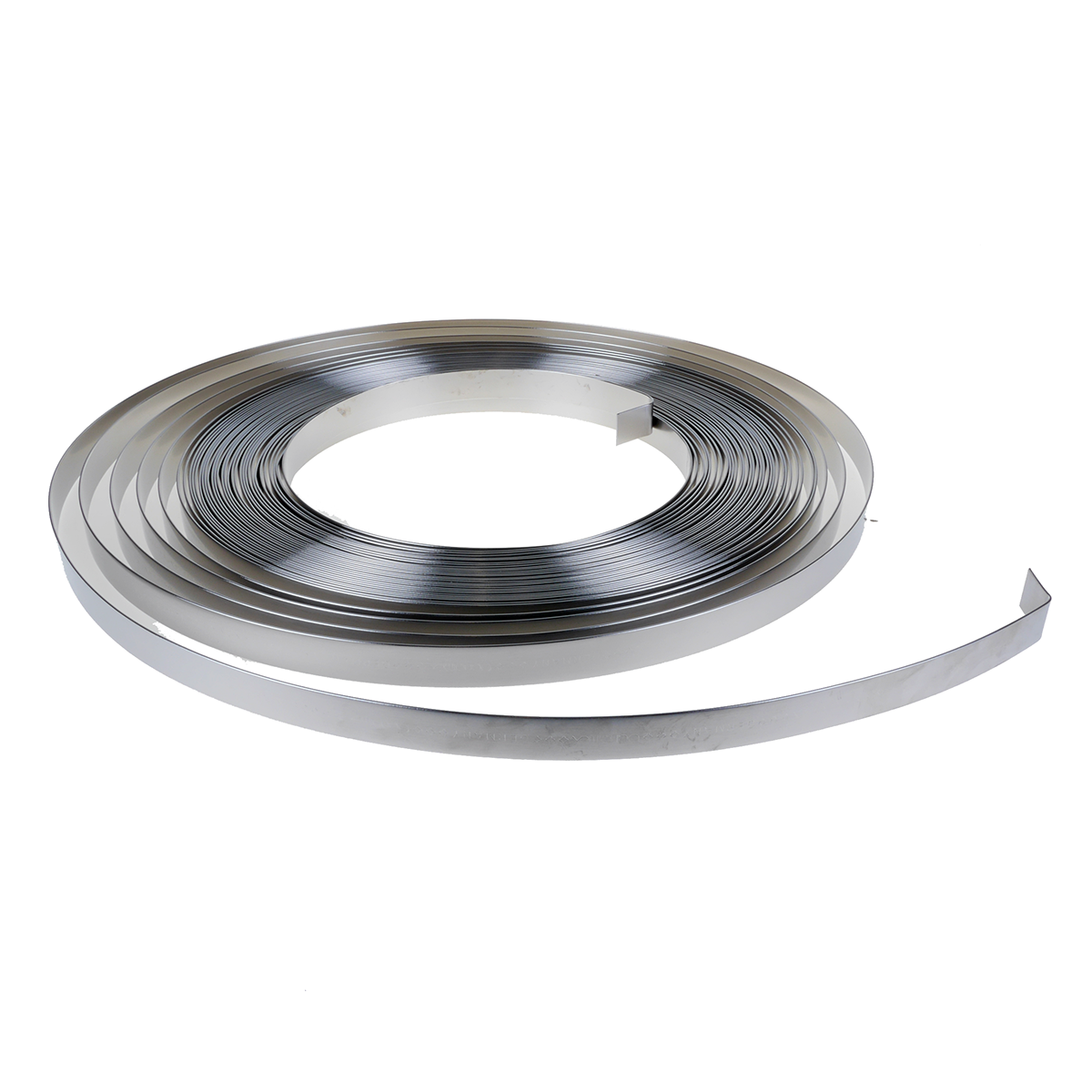 Jumbo endeløse spændebånd i rustfrit stål, Båndbredde: 19-32 mm