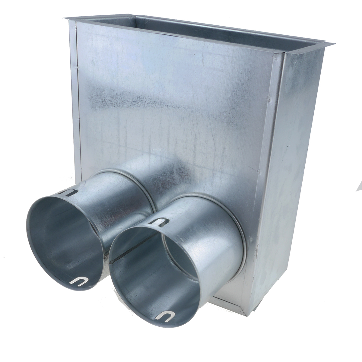 TriaAir gulvboks, 200x100 H:170 - 2 muffer Ø75