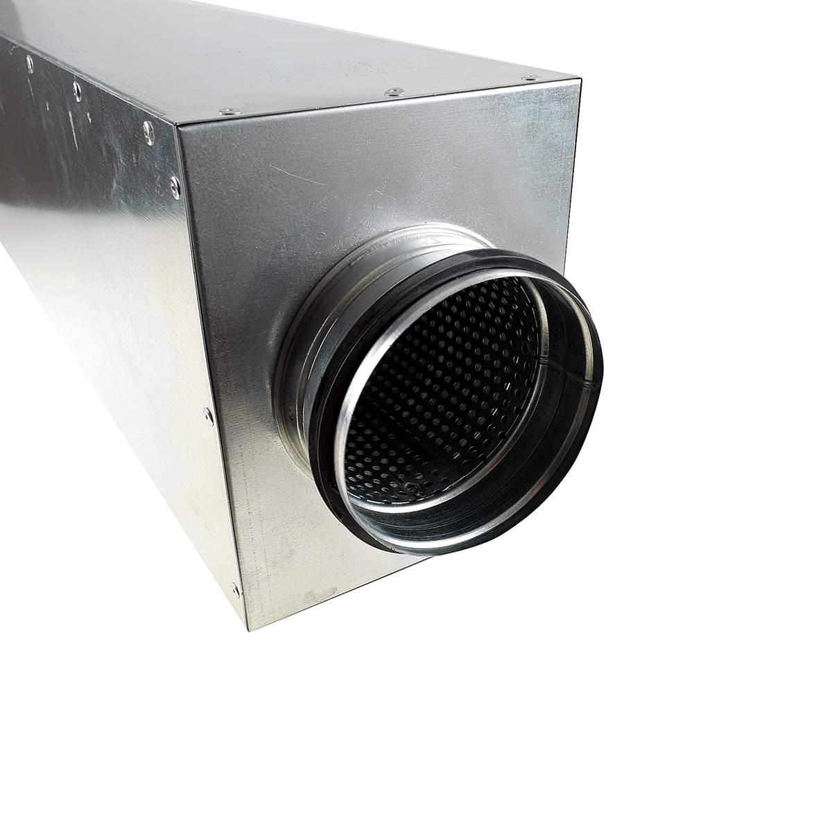 Rektangulær lyddæmper 50 mm