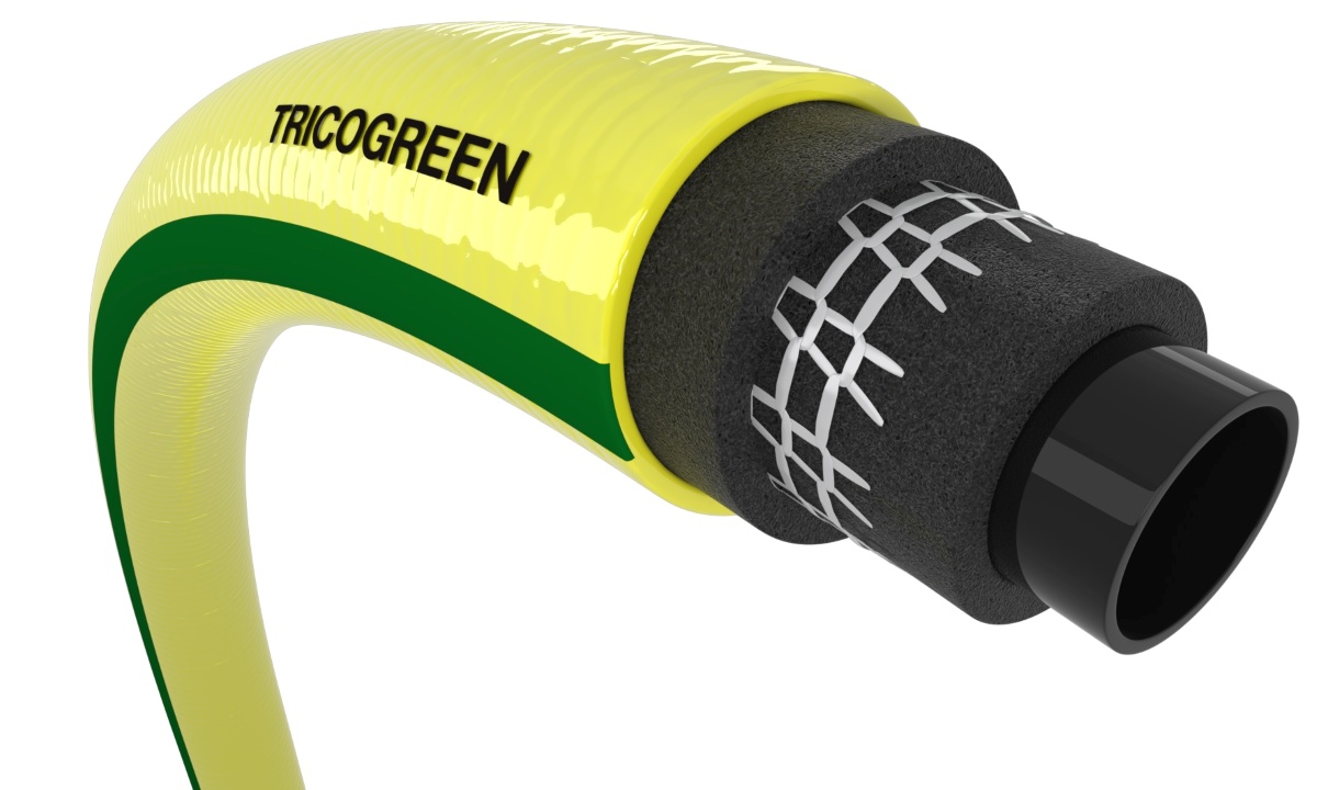 Vandslange af 80% genanvendt PVCbrug