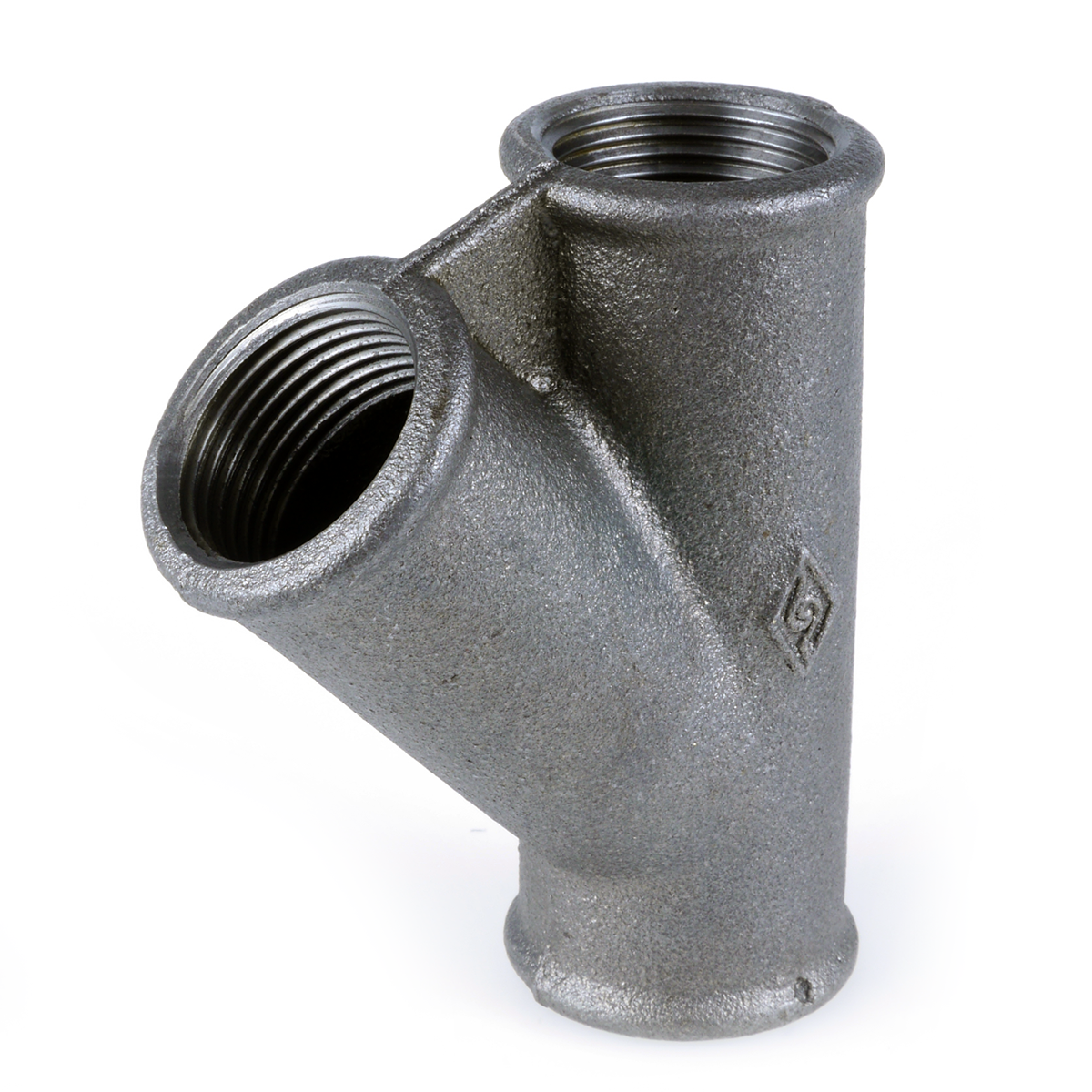 T-stykke - gren 45°