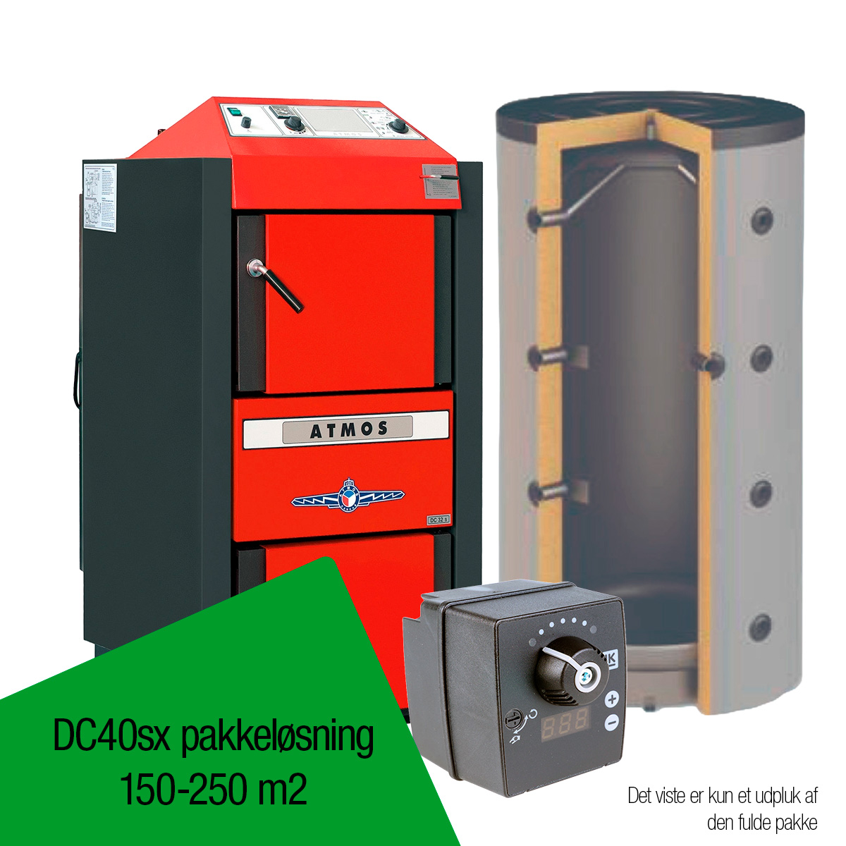 Atmos DC40SX pakkeløsning