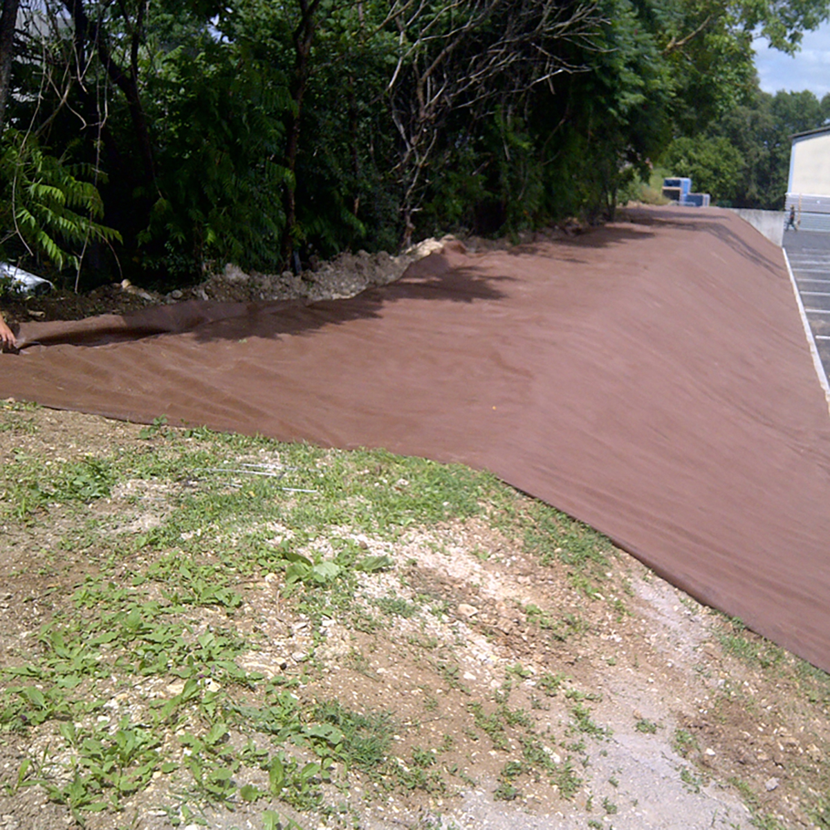 Plantex ukrudtsdug til skråninger