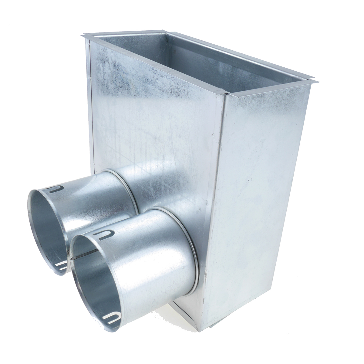 TriaAir Gulvboks - 2 muffer ø75 H400 