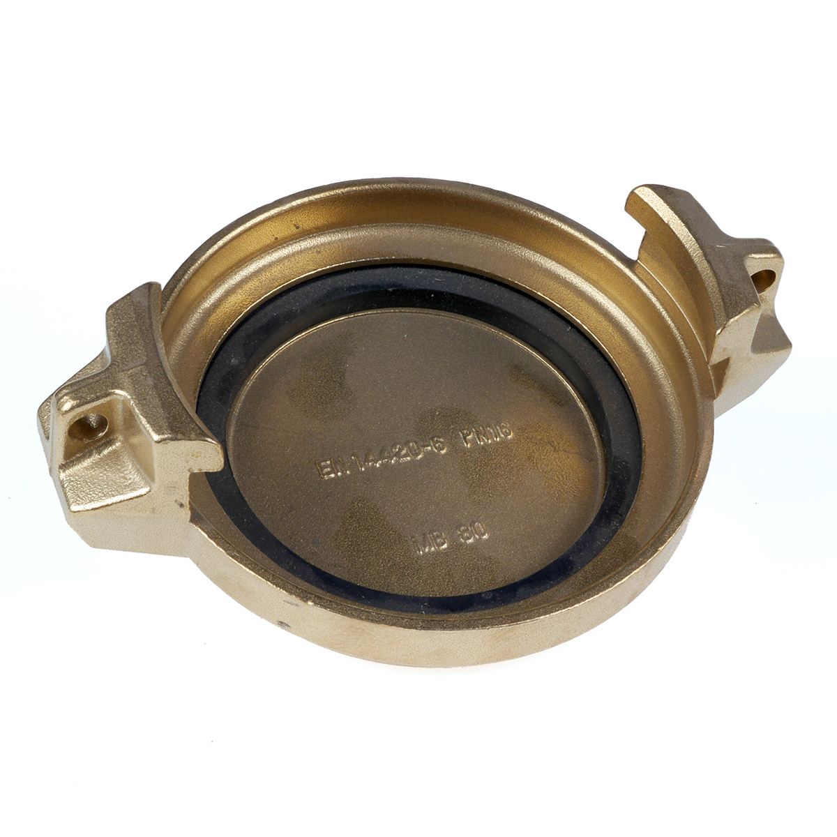 Tankvognskobling MB HUN, slutdæksel, messing