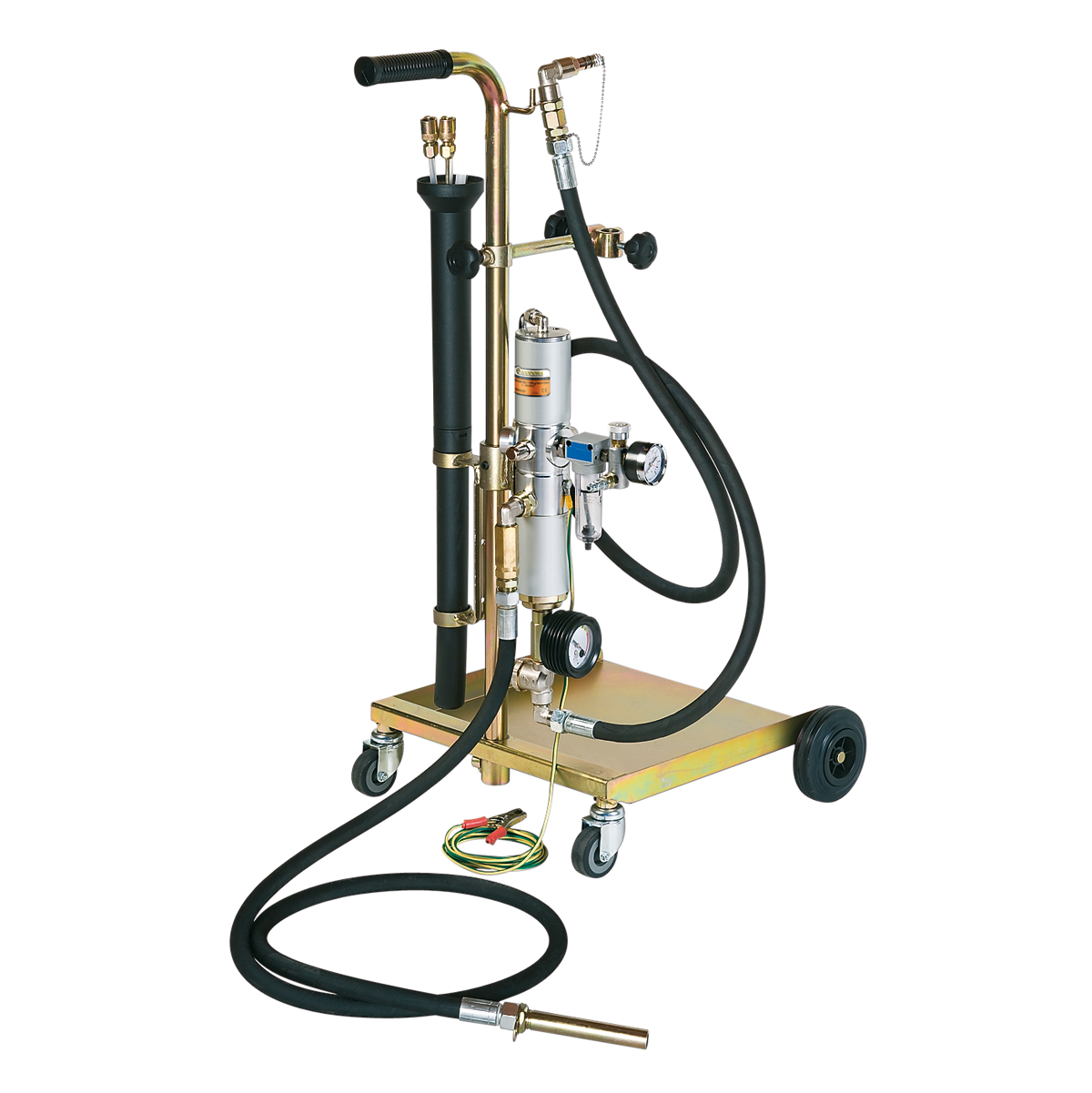 Benzin/diesel sugesystem