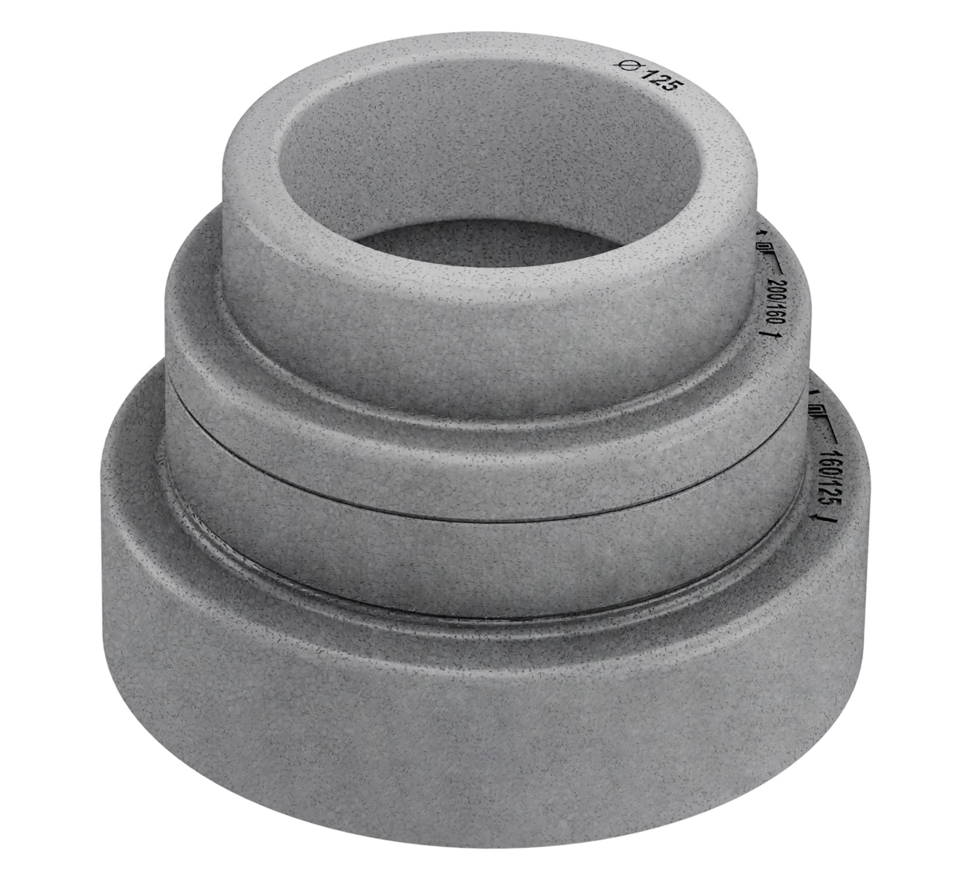 BG FLEX præisoleret Reduktion - 3-trins