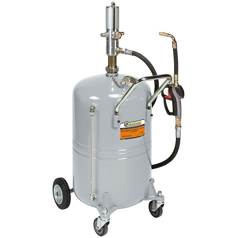 65 L oliedispenser m. 3:1 pumpe.