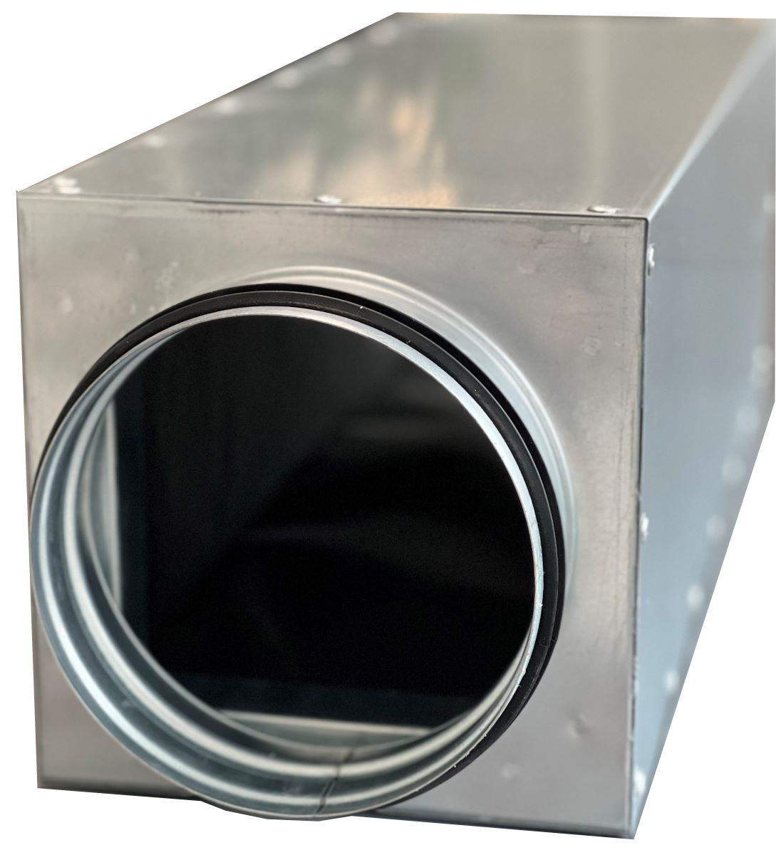 Lyddæmper firkantet 30 mm