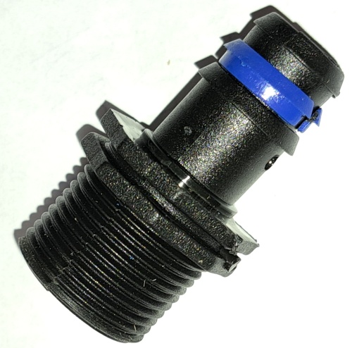 Slangenippel PP 3/4" URG/20 mm studs