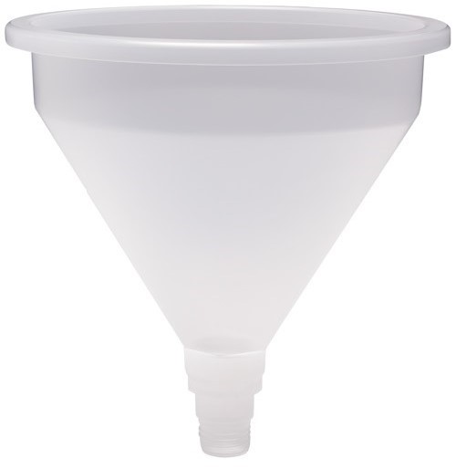 Tragt af polypropylen ø 355 mm med tilbehør