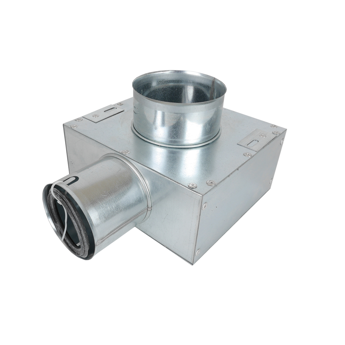 TriaAir fordeler, vinkel Ø100 H:125 - 1 muffe Ø75