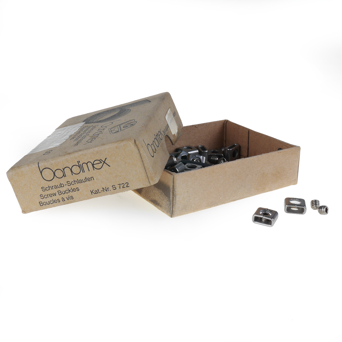 Skruelåse til endeløse spændebånd