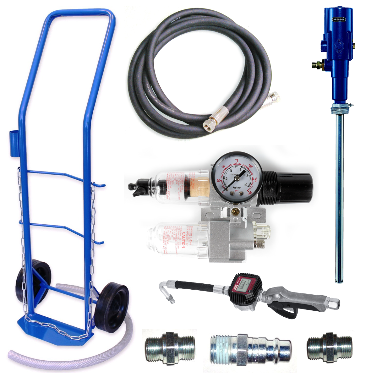 Tromlevogn til 1/4 fad