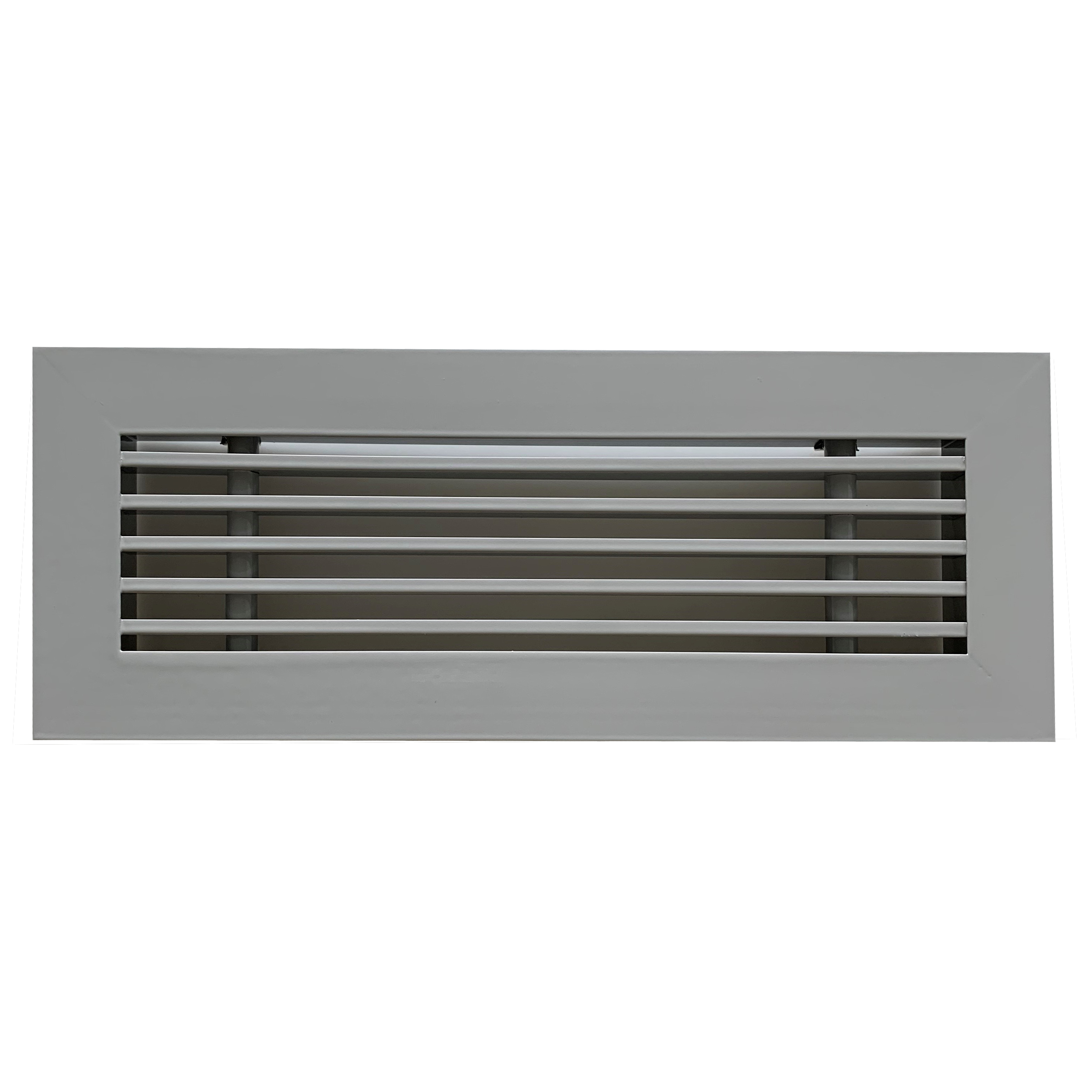 TriaAir Alurist til gulvboks 300x100 - grå Ral 9006, glans 30