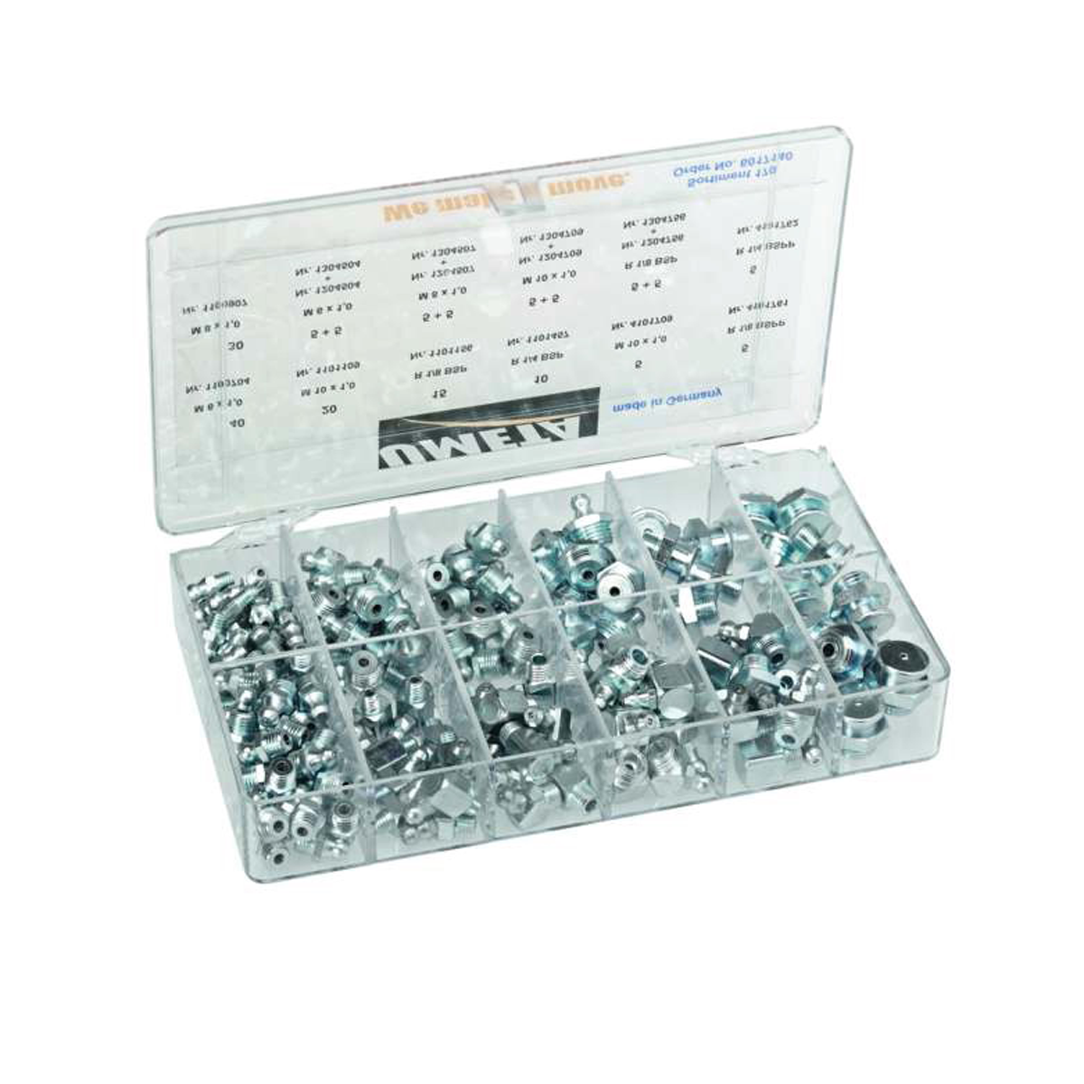 Smørenippel sortimentsboks, 170 stk.