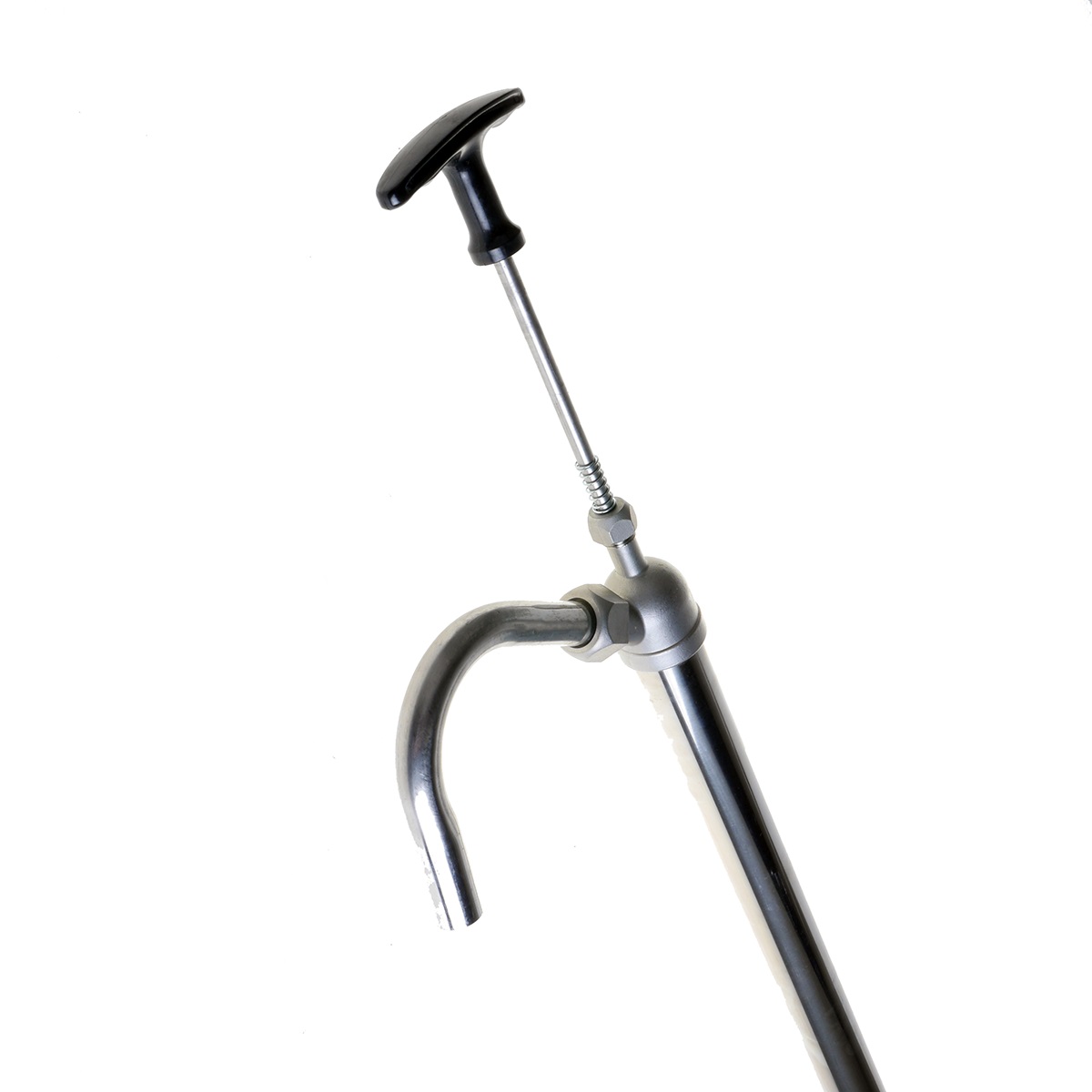 Håndpumpe af rustfrit stål med Teflon® pakninger