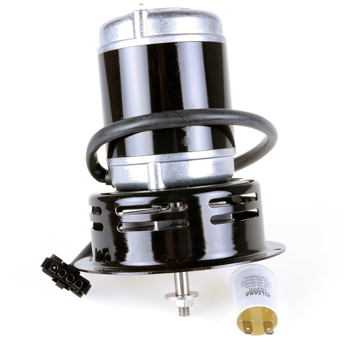 Røgsugermotor til ATMOS brændekedler