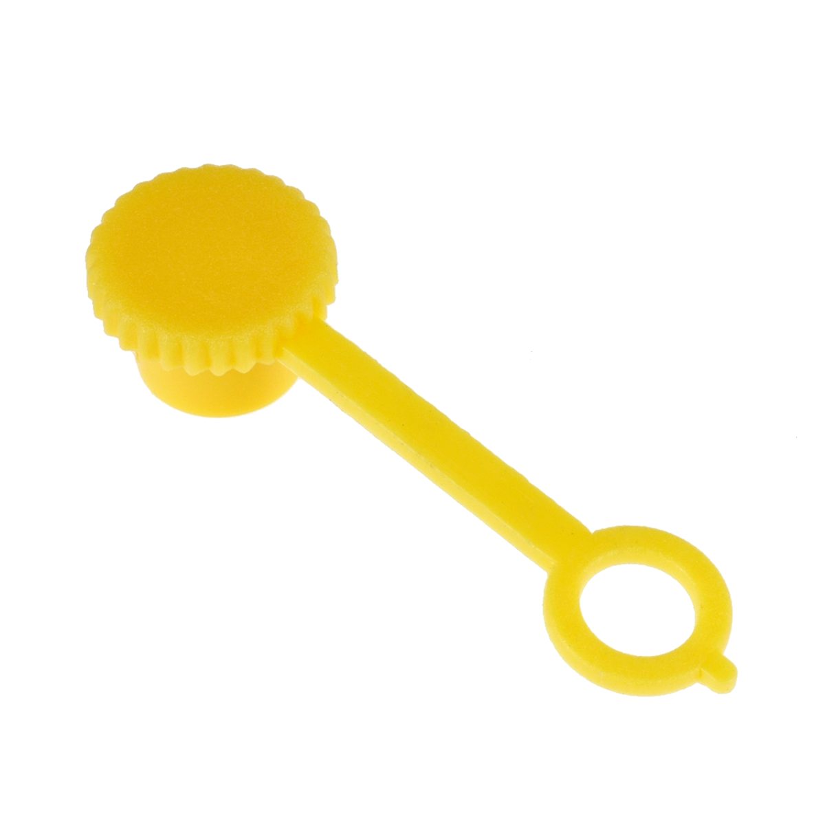 Beskyttelseshætte m/strop gul til smørenipler 