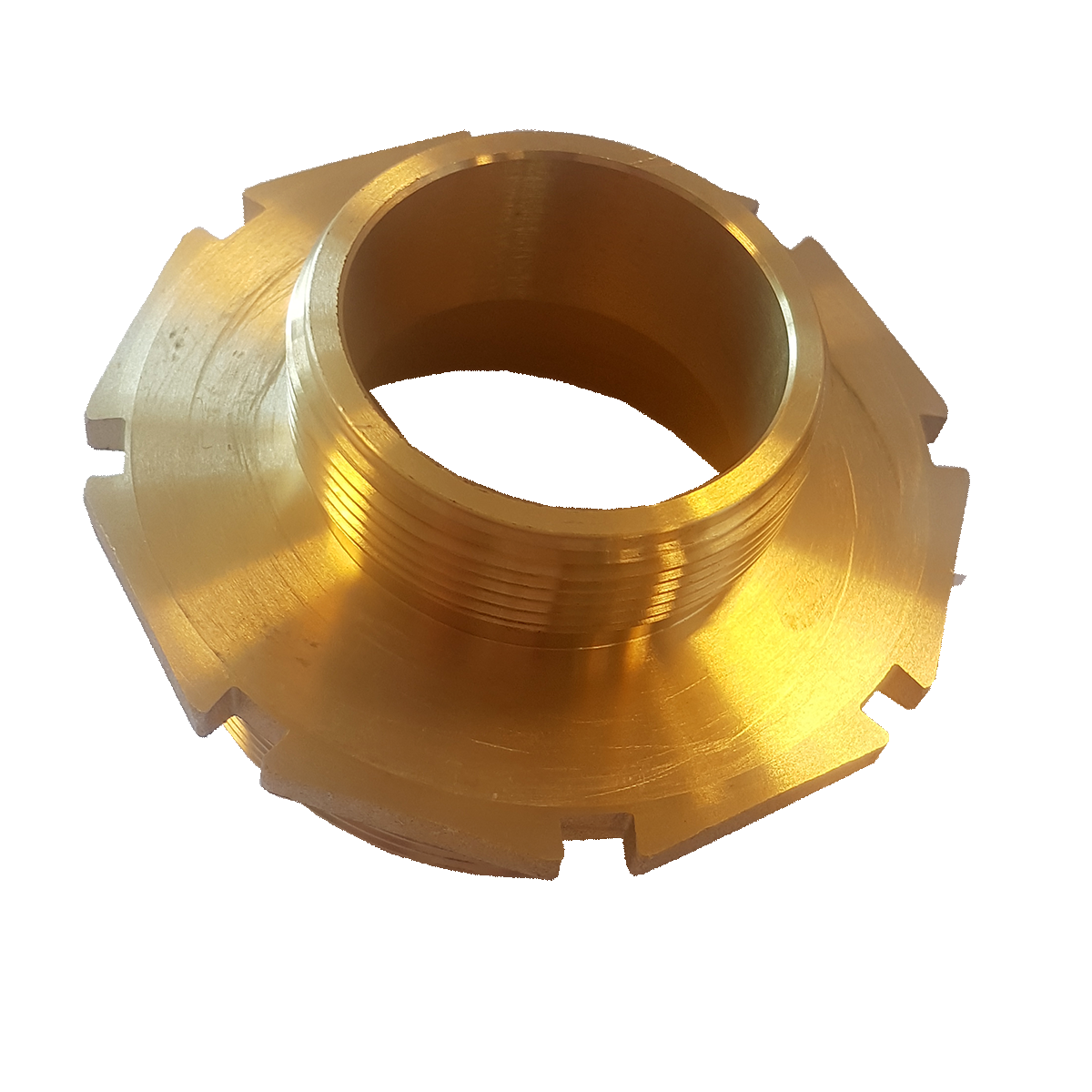 Fremstillet i messing. Reduktionsnippel