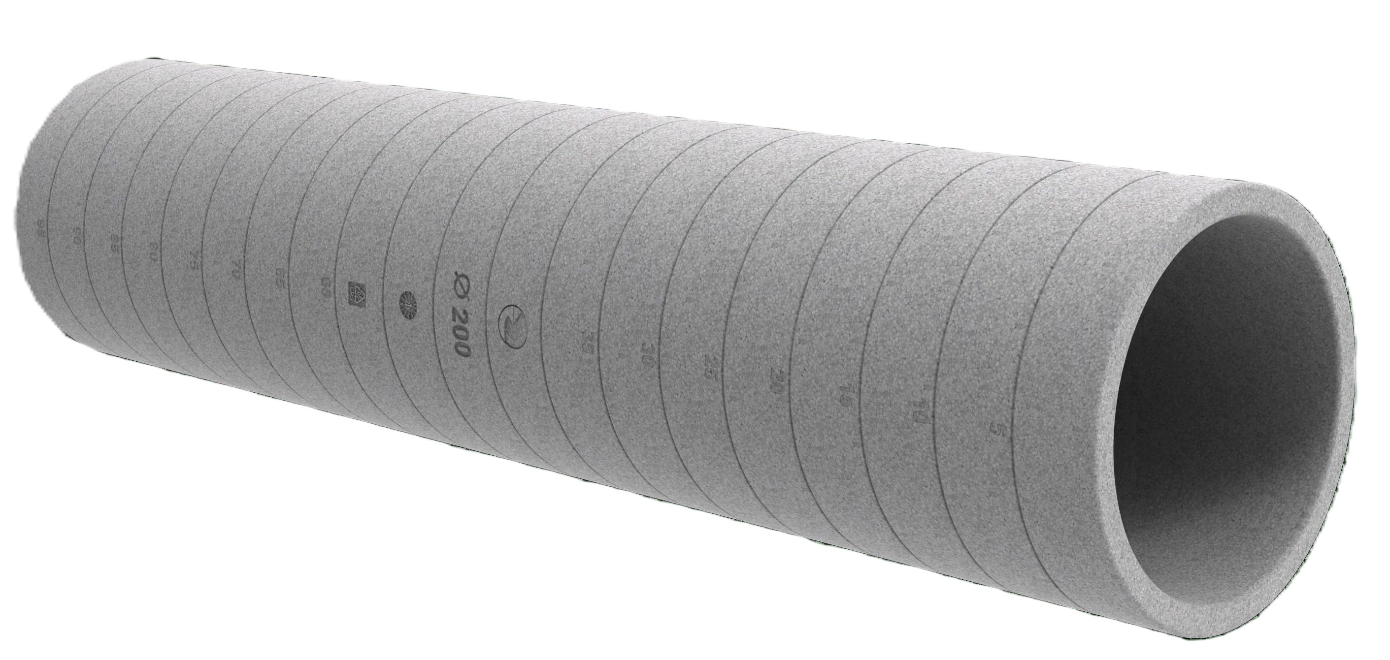 BG FLEX præisoleret Rør - 1 meter