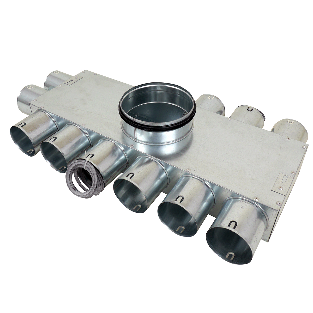 TriaAir fordelerboks, Ø160 nippel, 11 muffer (6x2x3) - Ø75