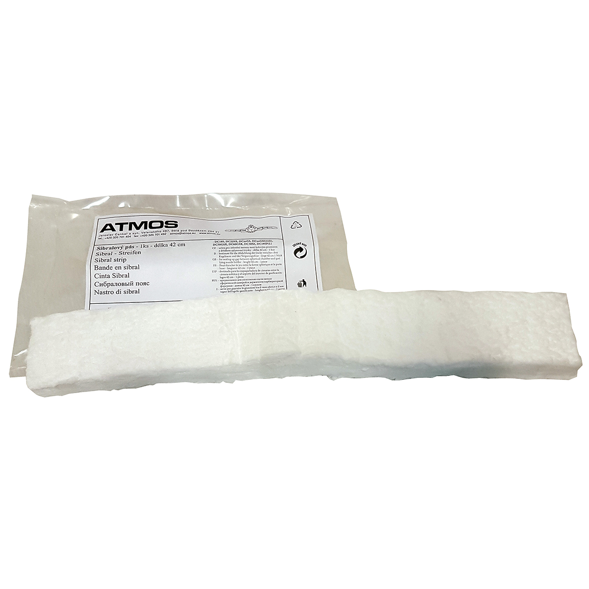 Sibral strip tætning til ATMOS brændekedel