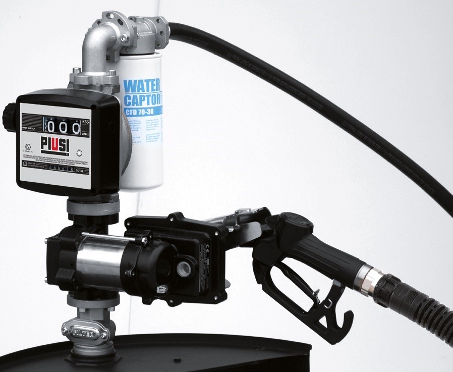 Benzinpumpesæt m. K33 tæller 12V EX50