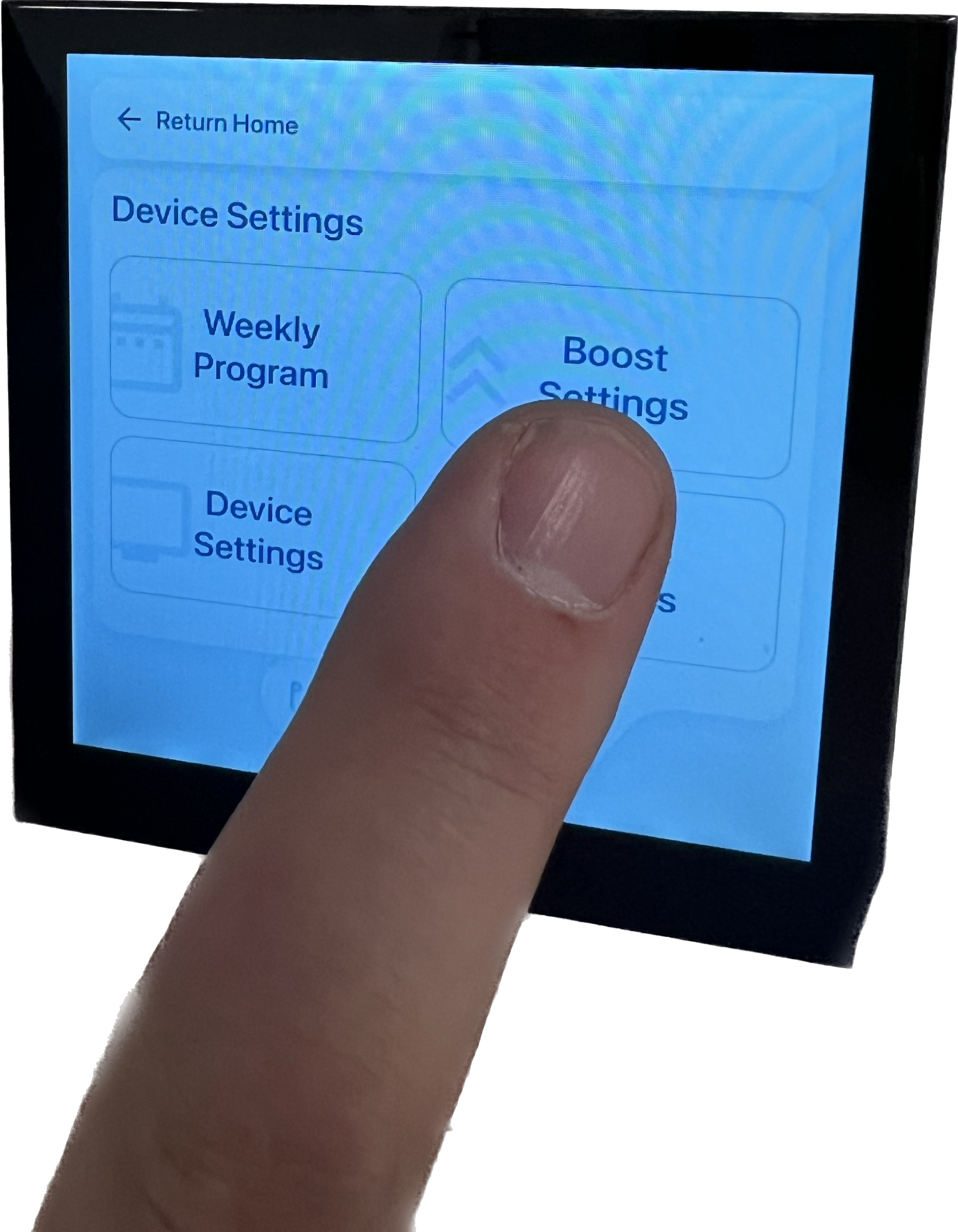 Display m/ touch skærm (trådløst eller m/ kabel)