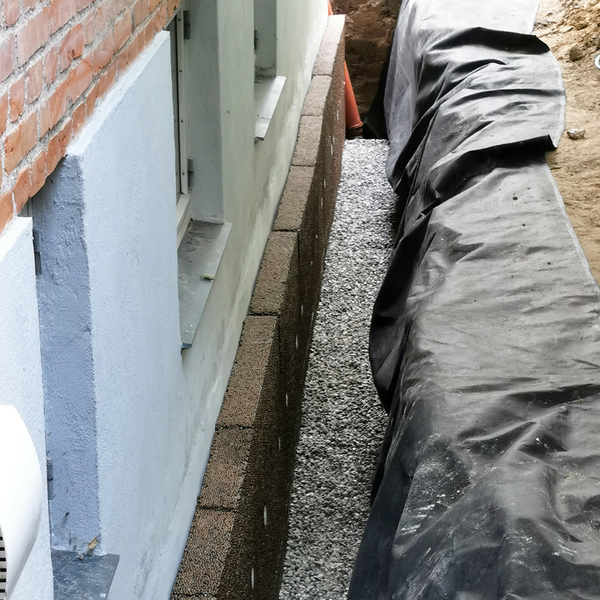 Pordrän drænplader