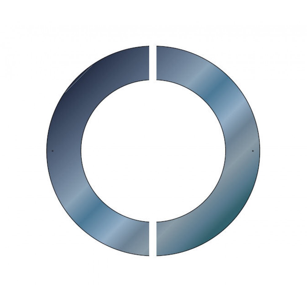 Metalbestos 2-delt loftkrave