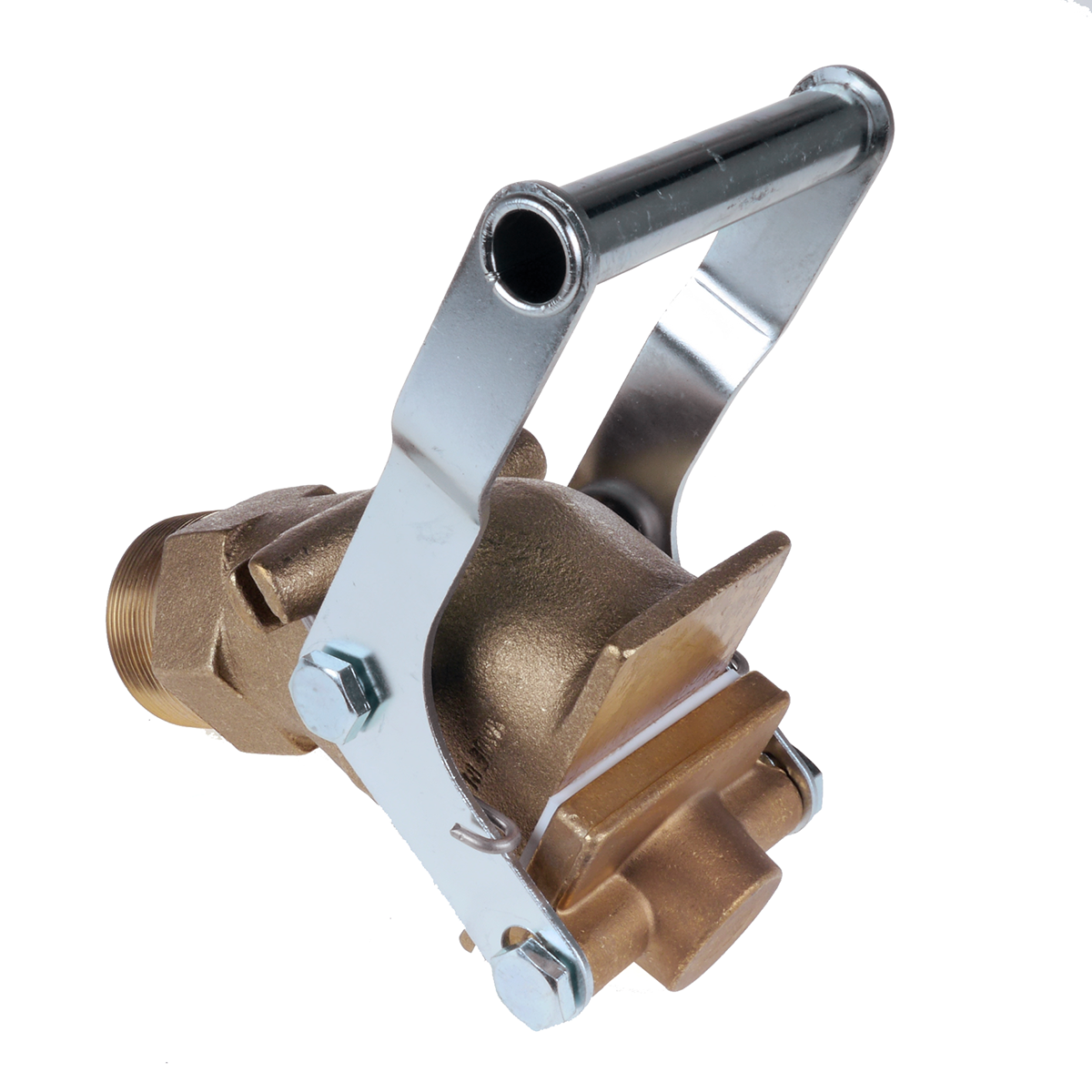 Tromlehane i messing