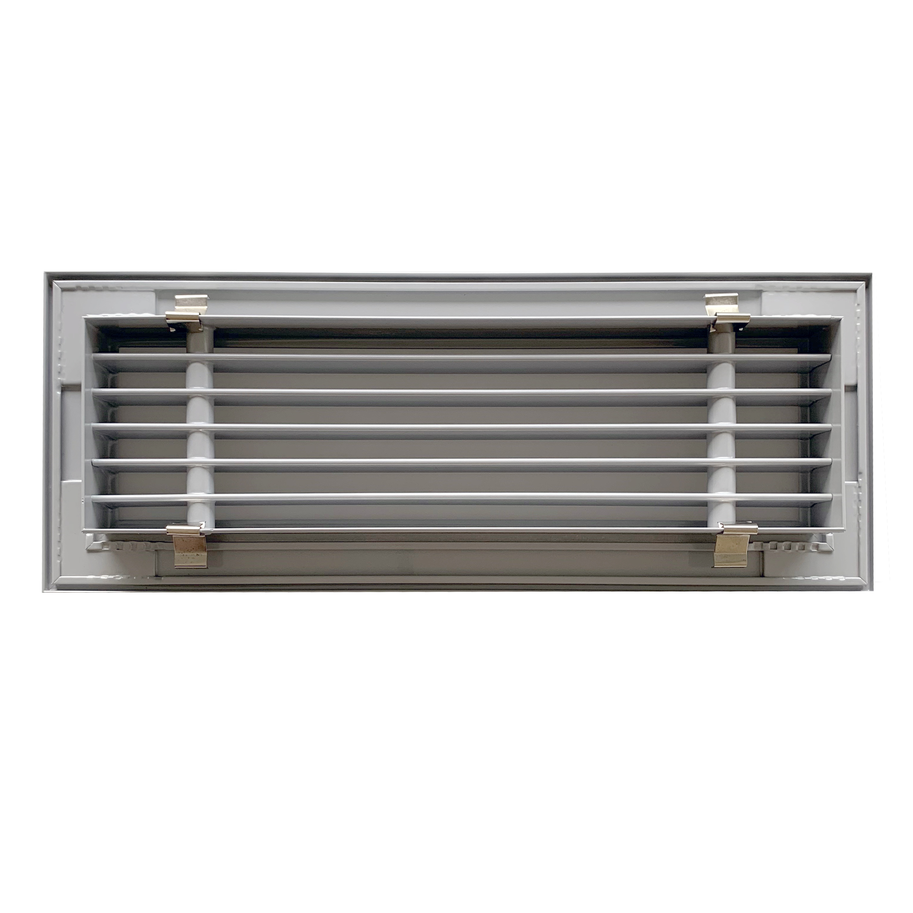 TriaAir Alurist til gulvboks 300x100 - grå Ral 9006, glans 30