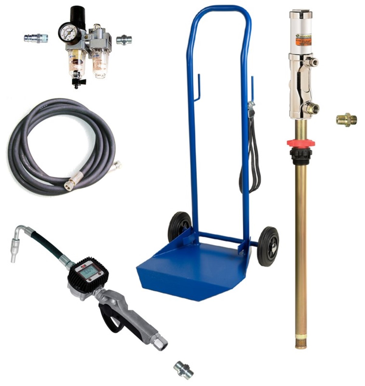 Tromlevogn til 1/4 fad