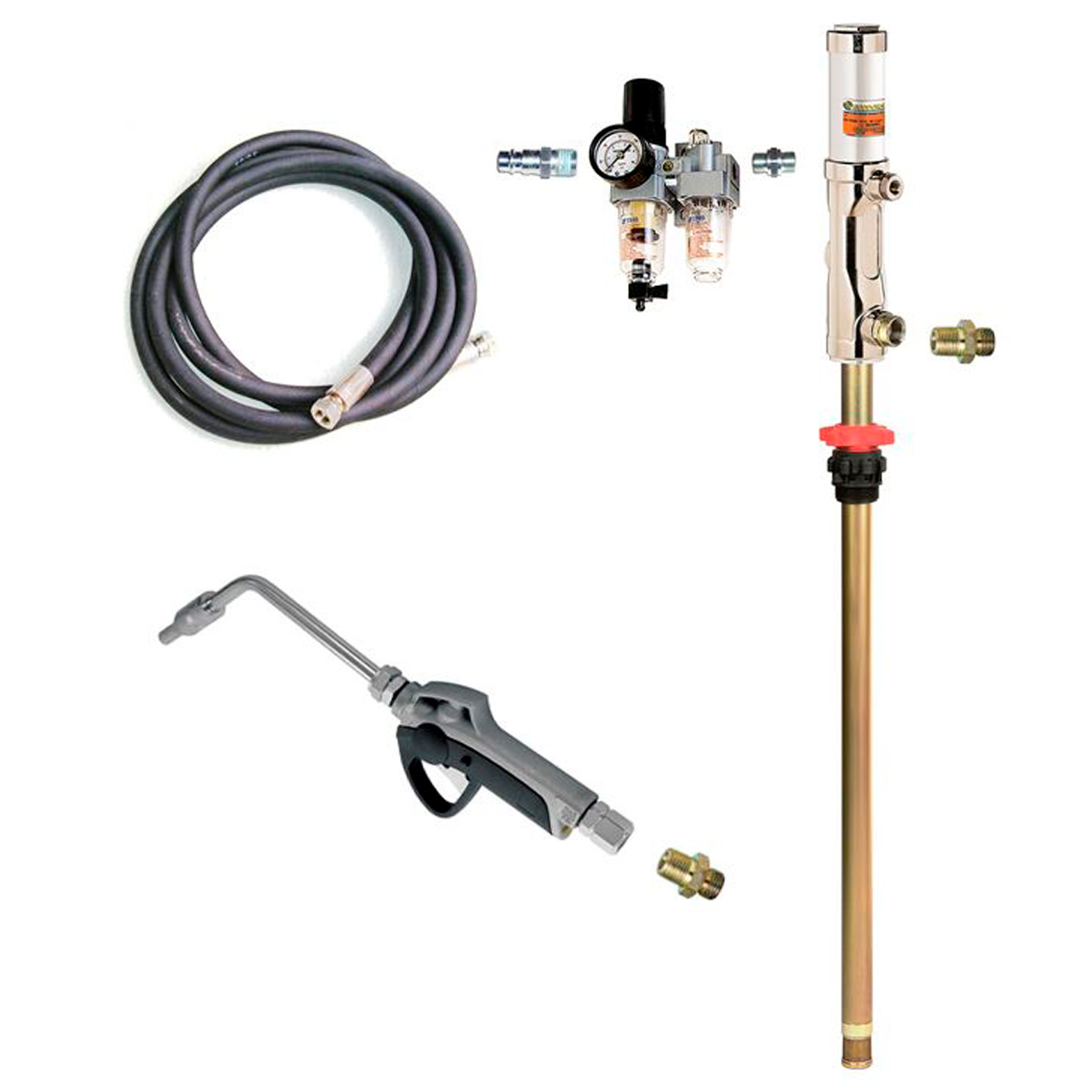 Ecodora 1/1 tr.pumpesæt/4m/pistol