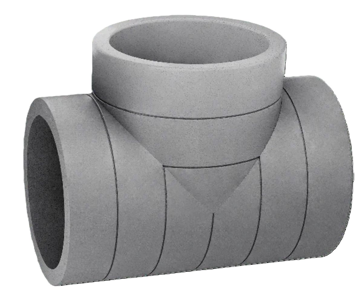 BG FLEX præisoleret T-stykke