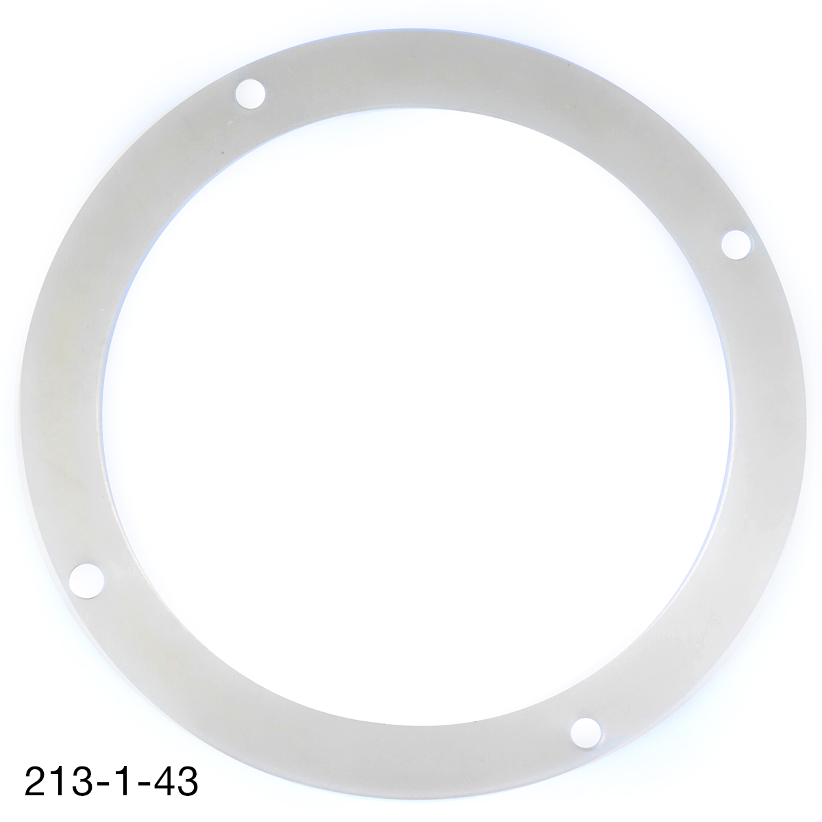 Pakning til brænderrørskappe