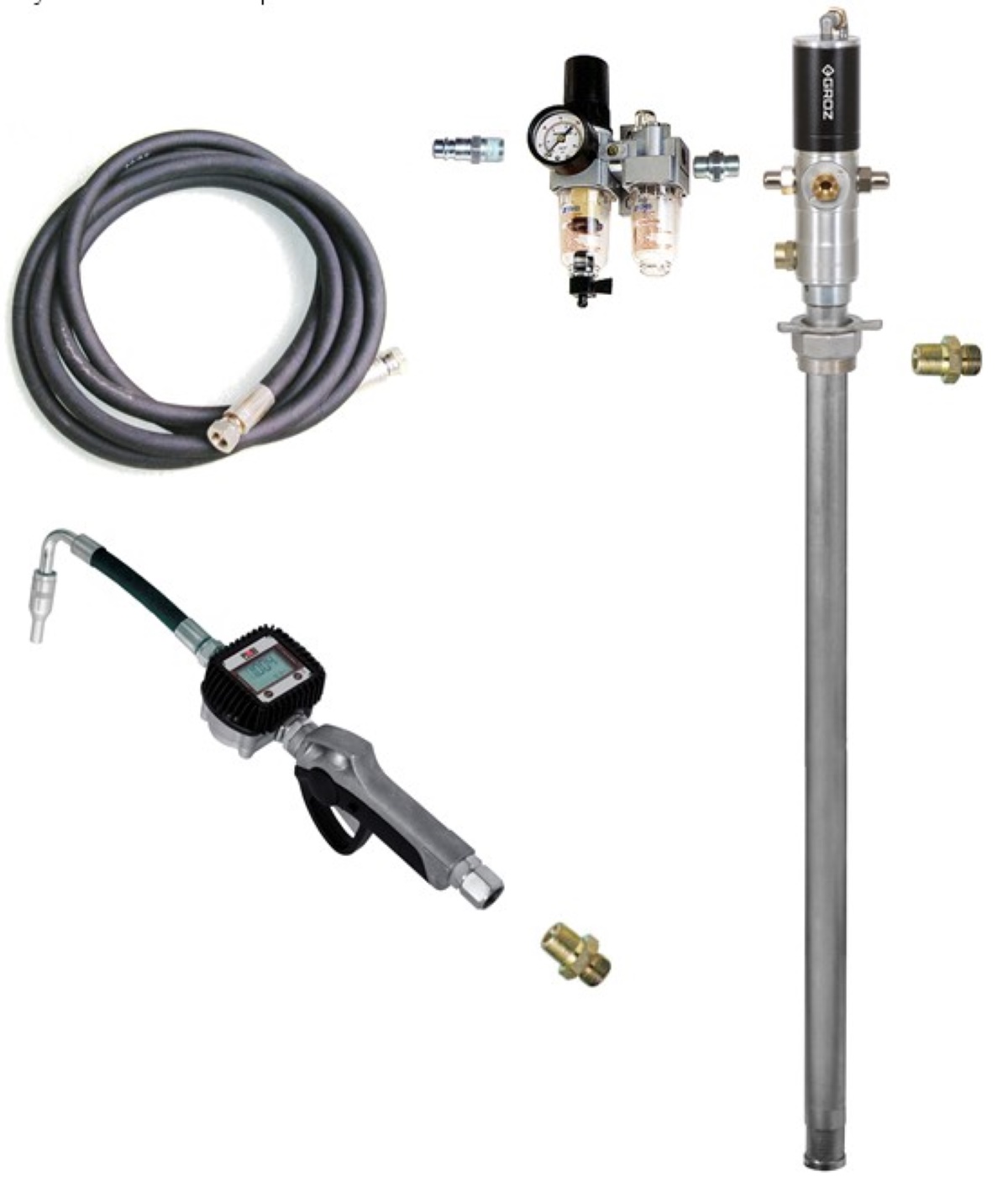 Fadpumpesæt/Groz/K400/208L