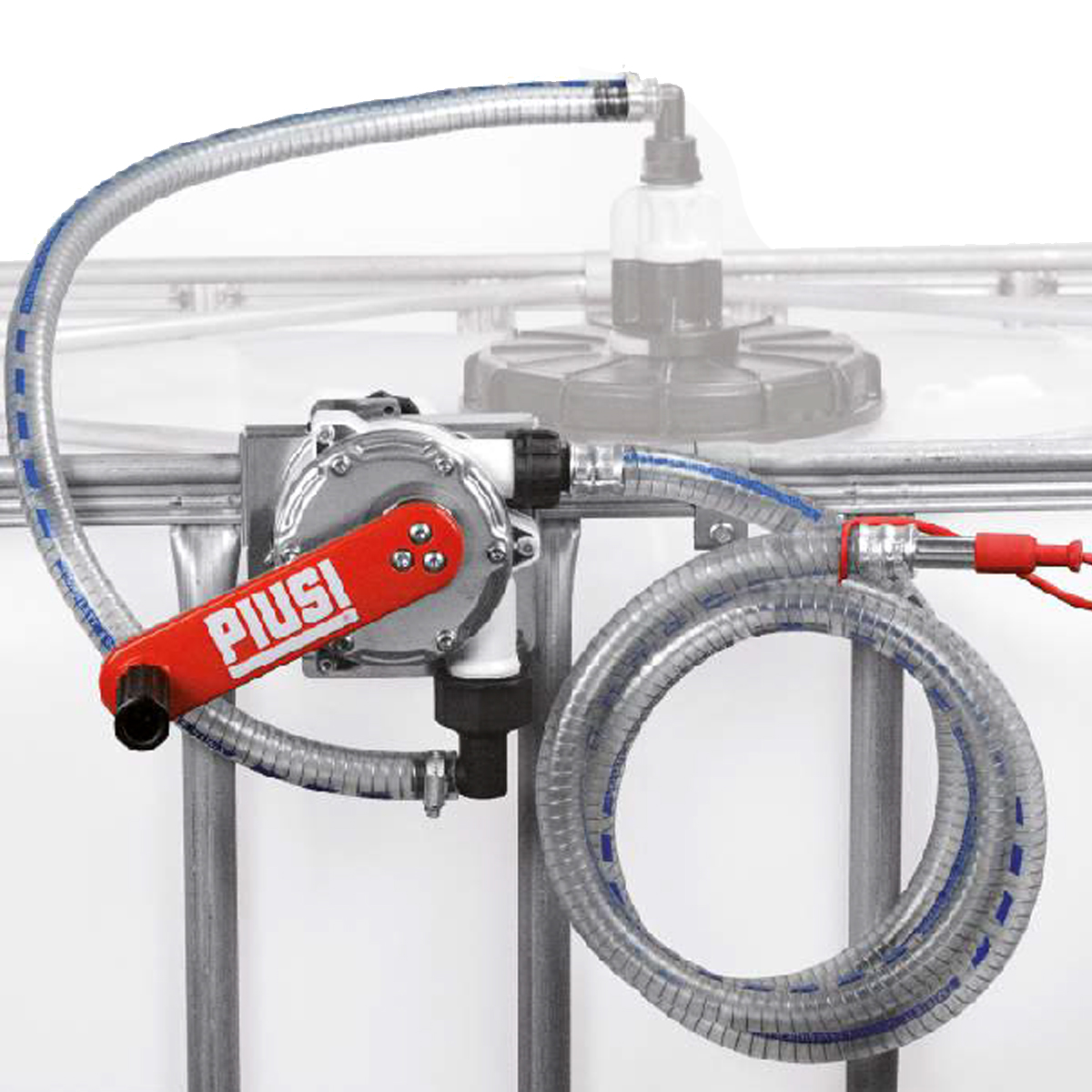 PIUSI AdBlue håndpumpesystem til IBC-containere