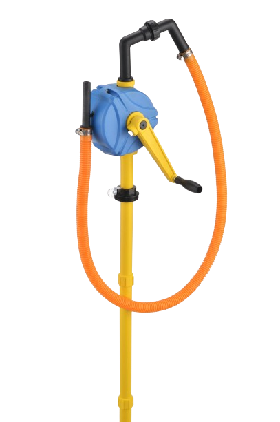 AdBlue PP rotationspumpe med blåt pumpehus