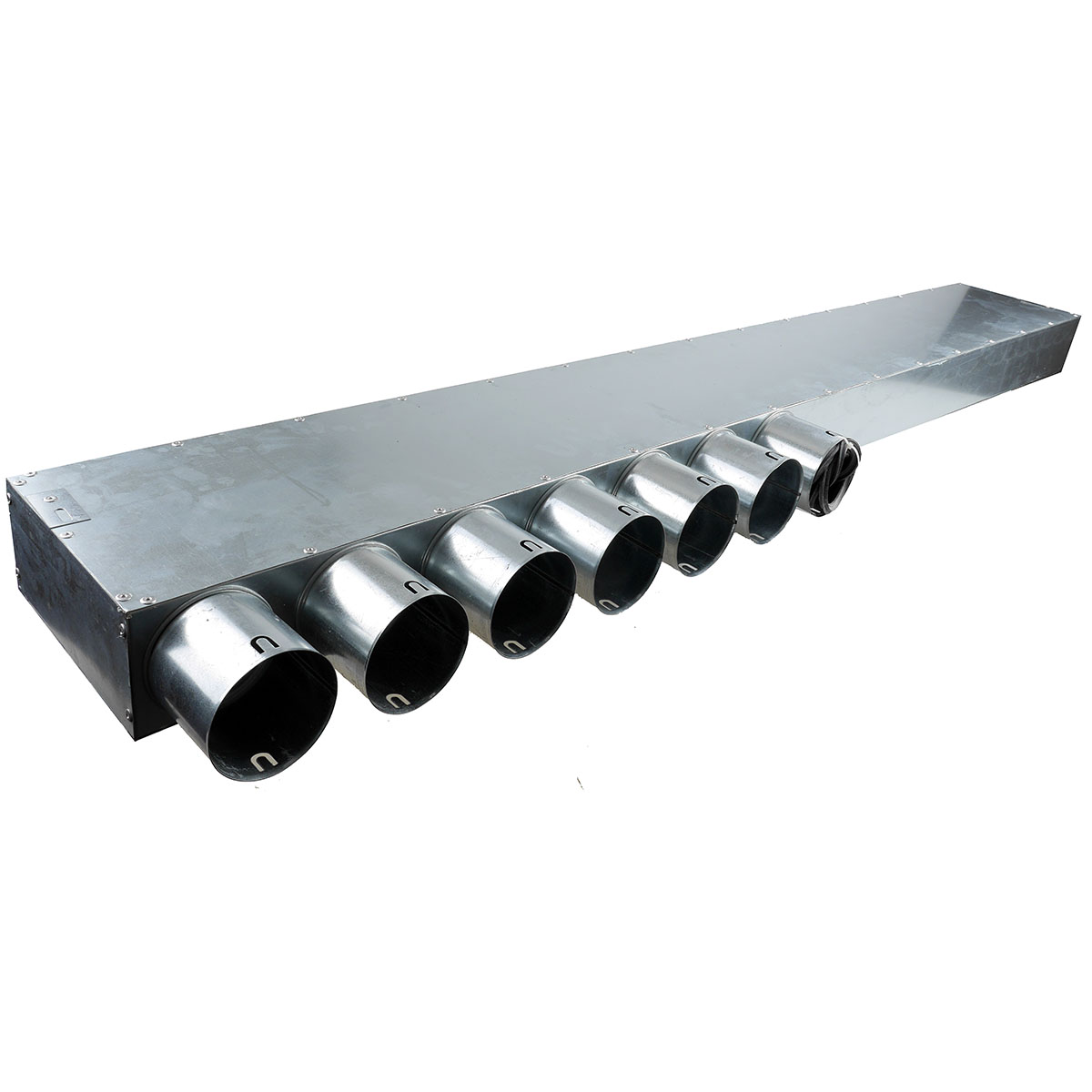 TriaAir fordelerboks u/nippel, L:1500, 7 muffer - Ø75