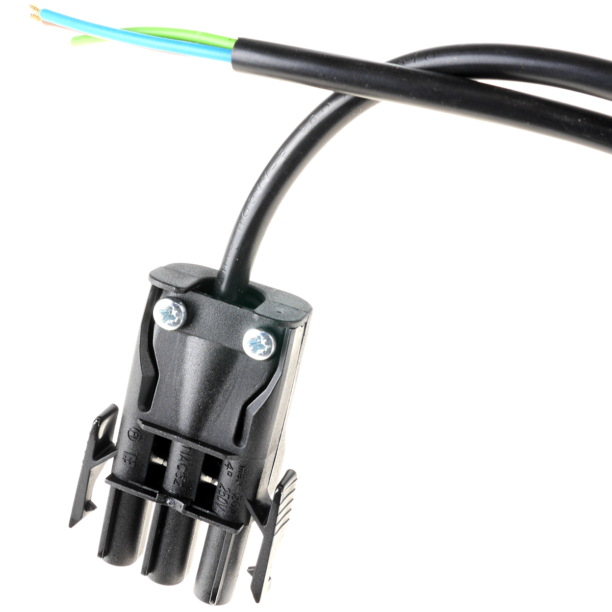 Atmos el-tilslutningskabel - til alle kedler, hanstik