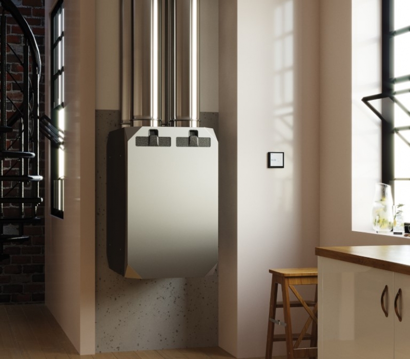 Touch display "4" til ventilationsanlæg NOTUS