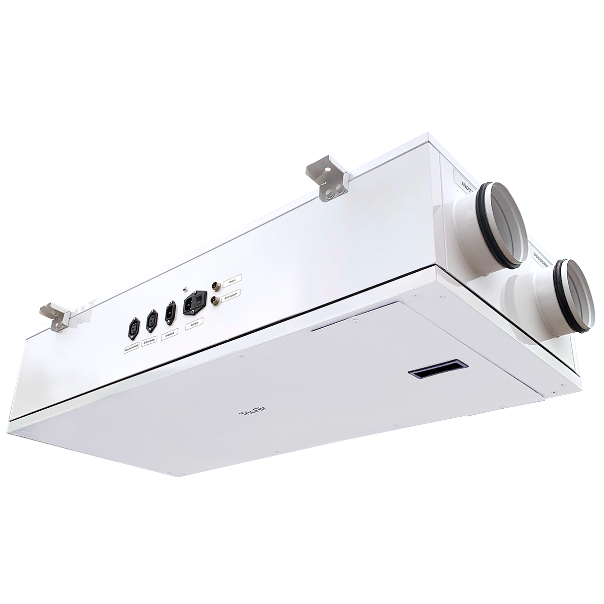 TriaAir Ventilationsanlæg BRHR-150 Slim, Slim model til Ophængning under loft