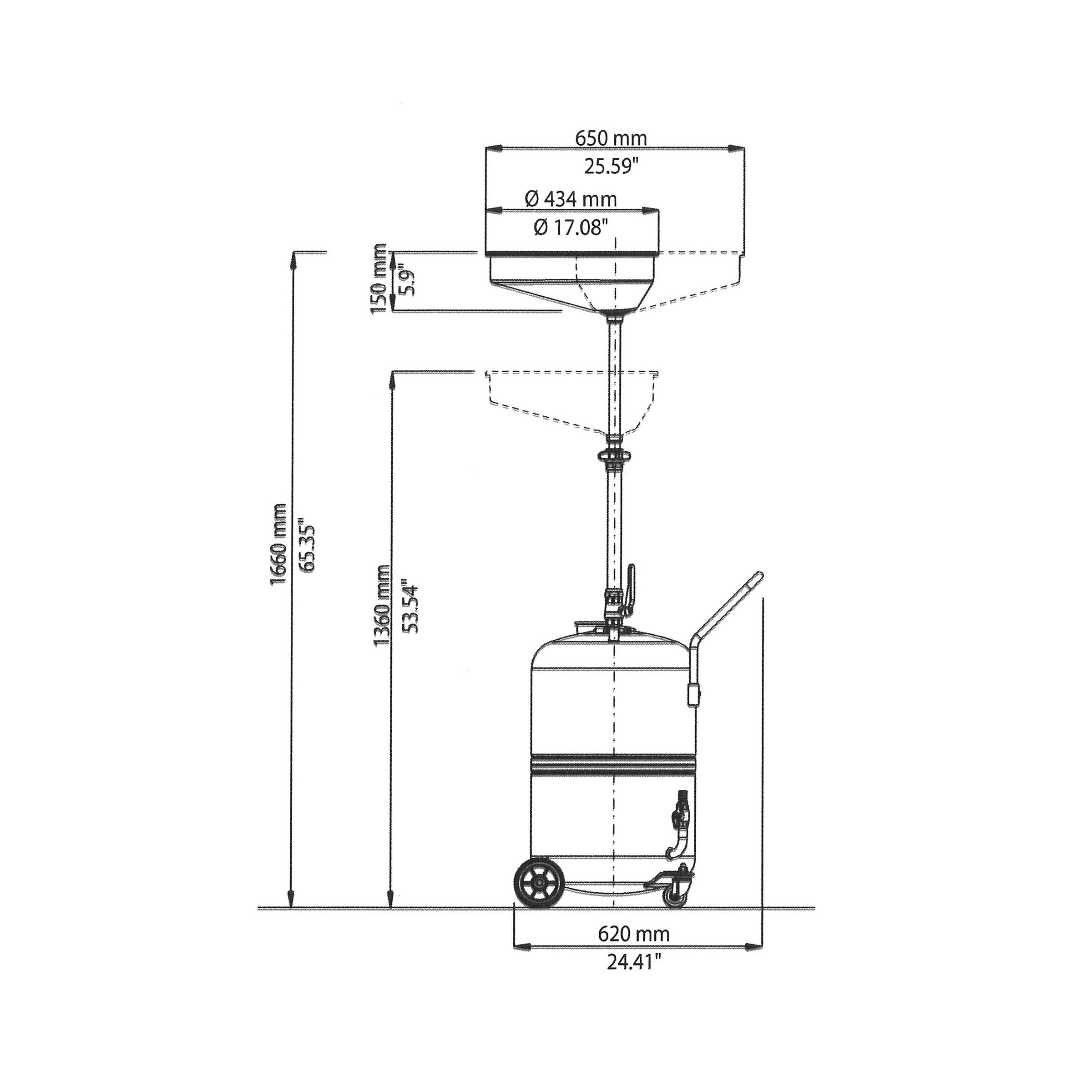 olieopsamler. målskema