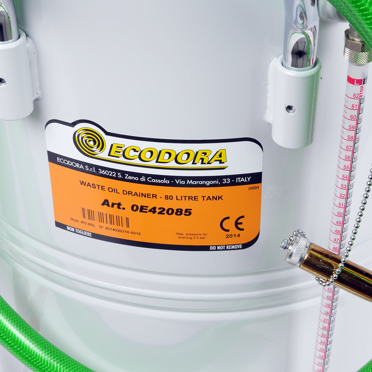 Spildolieopsamler fra Ecodora, 80 L