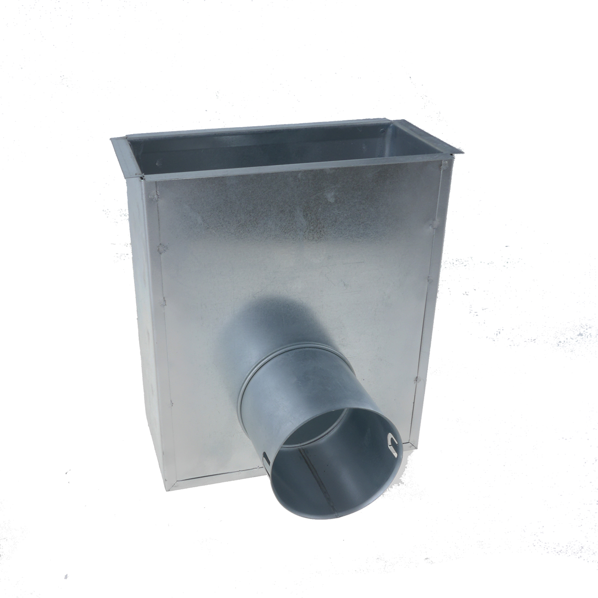 TriaAir Gulvboks - 1 muffe ø75 H200 